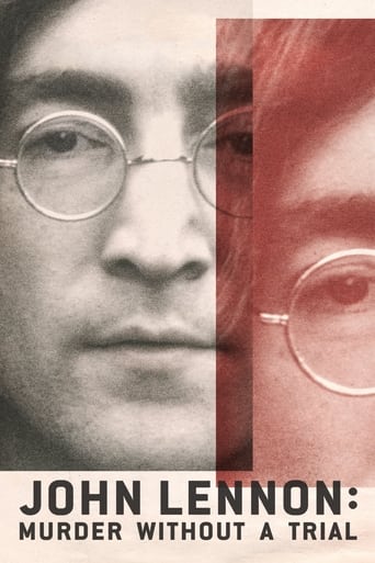 Poster of John Lennon: Murder Without a Trial