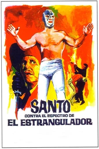 Poster of Santo vs. the Ghost of the Strangler