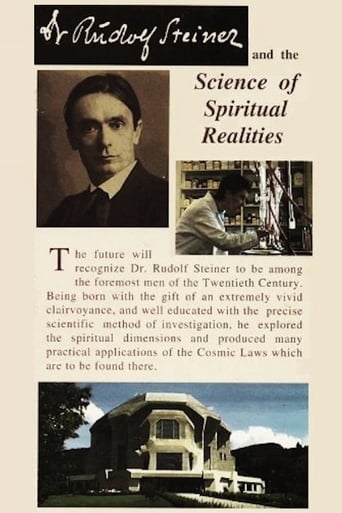 Poster of Dr Rudolf Steiner and the Science of Spiritual Realities