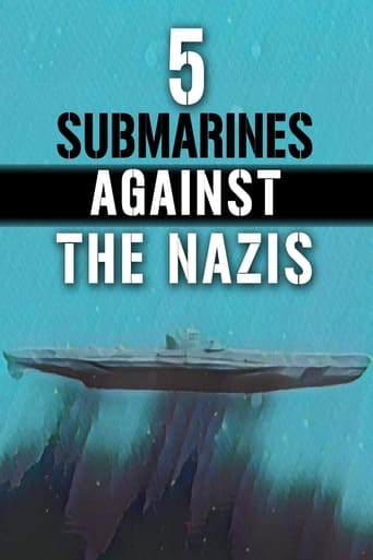 Poster of 5 Submarines Against the Nazis