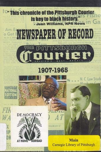 Poster of Newspaper of Record: The Pittsburgh Courier 1907-1965