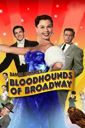 Poster of Bloodhounds of Broadway