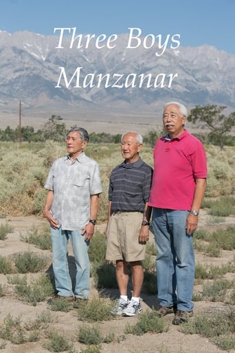 Poster of Three Boys Manzanar