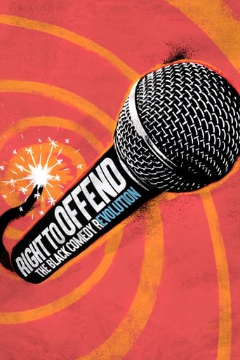 Poster of Right to Offend: The Black Comedy Revolution