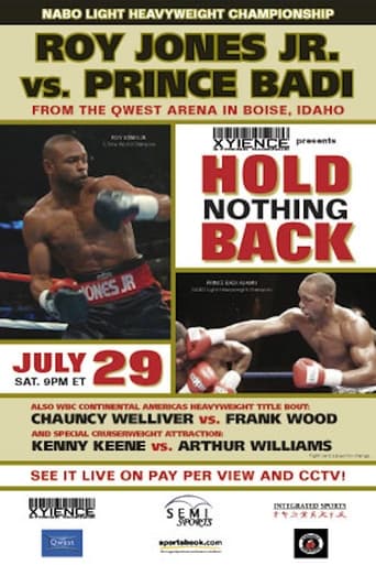 Poster of Roy Jones Jr vs. Prince Badi Ajamu