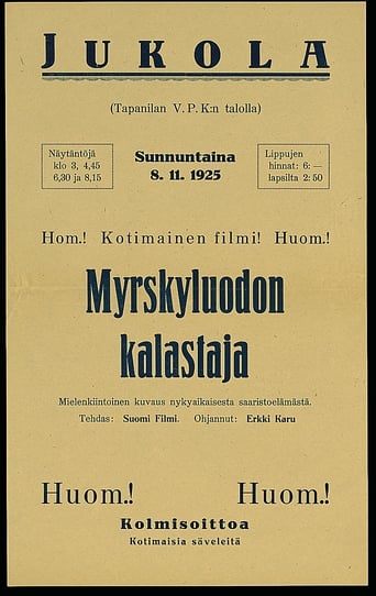 Poster of Myrskyluodon kalastaja