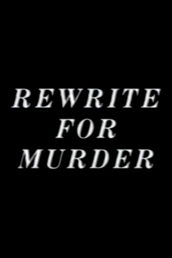 Poster of Rewrite for Murder