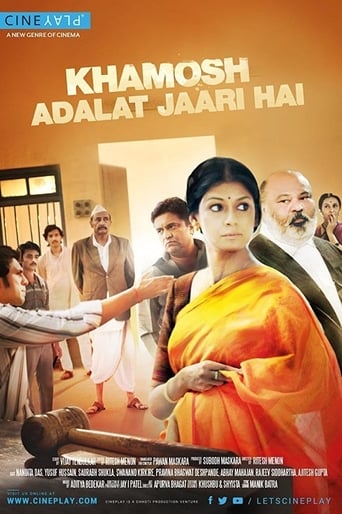 Poster of Khamosh Adalat Jaari Hai