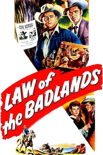 Poster of Law of the Badlands