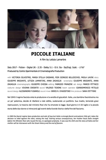 Poster of Little Italian Girls