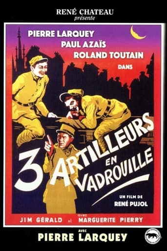 Poster of Three Artillerymen on the Move