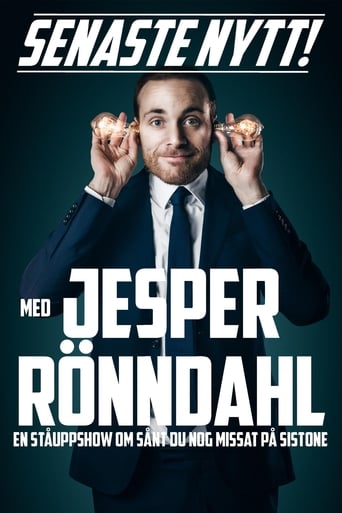 Poster of Senaste nytt med Jesper Rönndahl