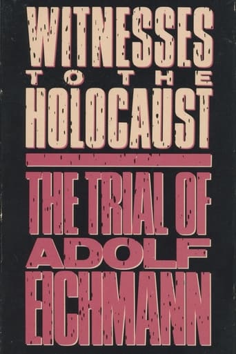 Poster of Witnesses to the Holocaust: The Trial of Adolf Eichmann