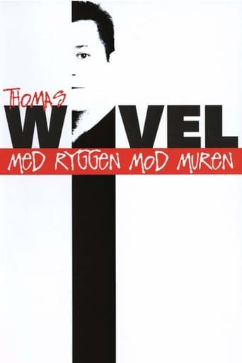 Poster of Thomas Wivel: Med ryggen mod muren