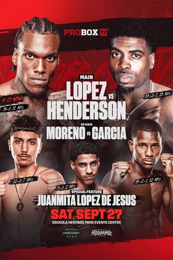 Poster of Najee Lopez vs. Kalvin Henderson
