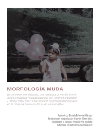 Poster of Morfología muda