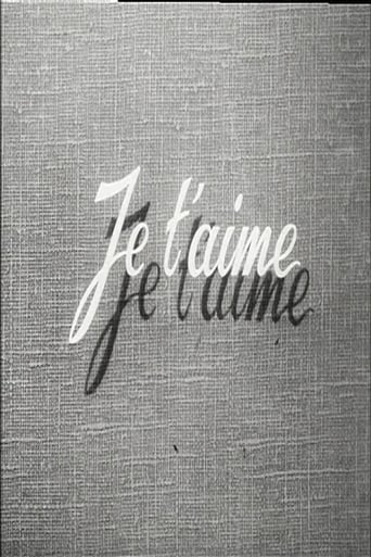 Poster of Je t'aime