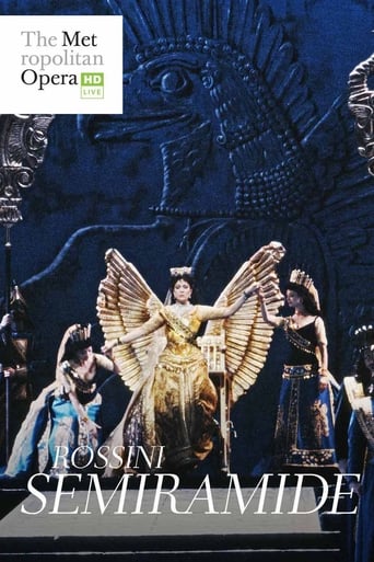 Poster of The Metropolitan Opera: Semiramide