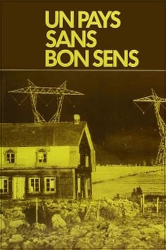 Poster of Un pays sans bon sens!