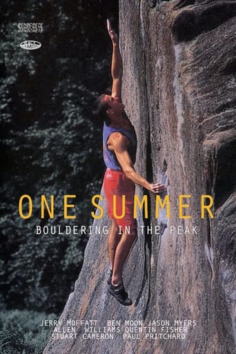 Poster of One Summer: Bouldering in the Peak