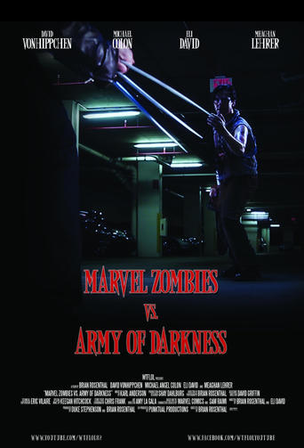 Poster of Ash vs. Marvel Zombies