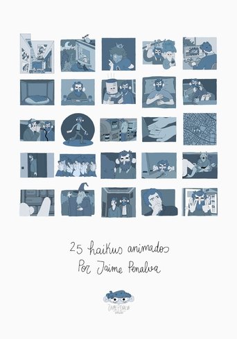 Poster of 25 haikus animados