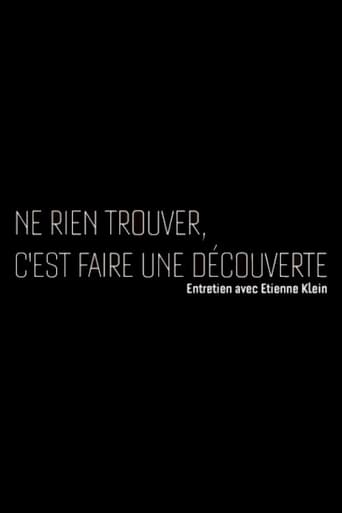 Poster of Ne rien trouver, c'est faire une découverte