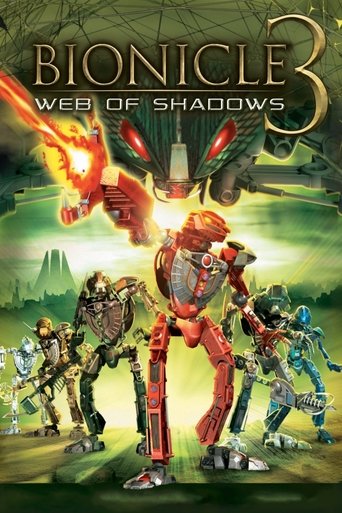Bionicle 3: Web of Shadows Poster of Bionicle 3: Web of Shadows