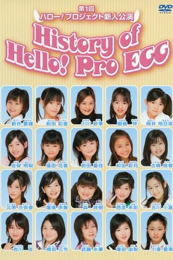 Poster of The 1st Hello! Project Newcomer's Performance History of Hello! Pro EGG