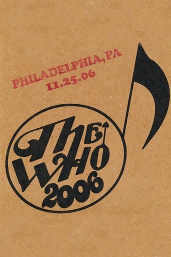 Poster of The Who: Philadelphia 11/25/2006