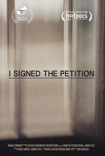 Poster of I Signed the Petition