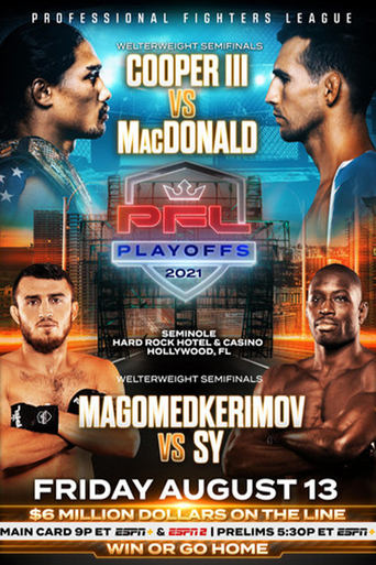 Poster of PFL 2021 #7: Playoffs - Cooper III vs MacDonald