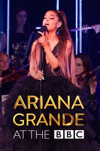 Poster of Ariana Grande at the BBC