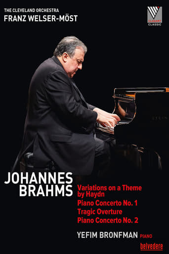 Poster of Johannes Brahms - Piano Concerto No.1,2  (Yefim Bronfman)