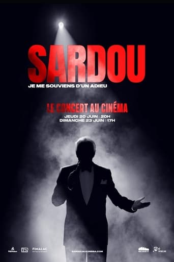 Poster of Michel Sardou : Je me souviens d'un adieu - Le concert au cinéma