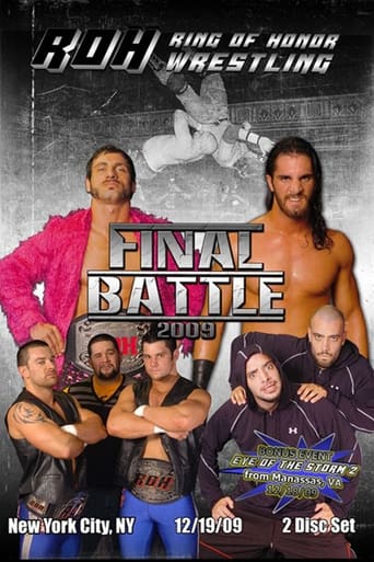 Poster of ROH: Final Battle 2009