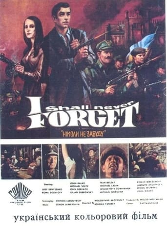 Poster of I Shall Never Forget