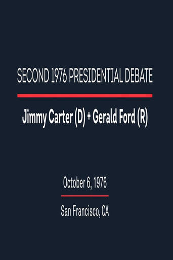 Poster of 1976 Second Presidential Debate