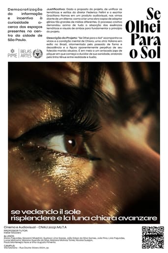 Poster of Se Olhei Para O Sol