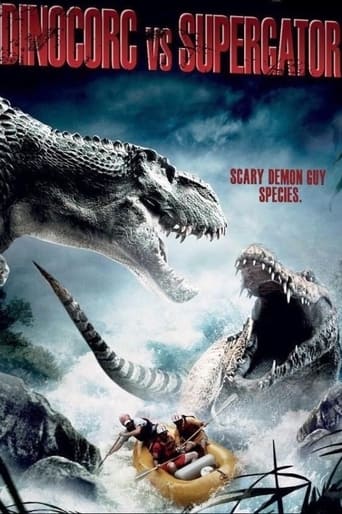 Poster of Dinocroc vs. Supergator