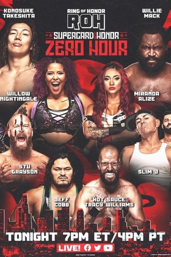 Poster of ROH: Supercard of Honor 2023: Zero Hour