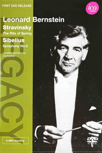 Poster of Leonard Bernstein conducts Stravinsky & Sibelius