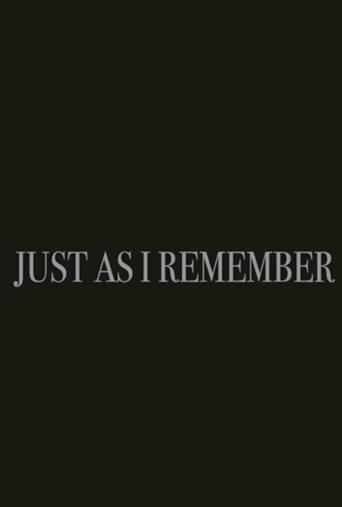 Poster of Just as I Remember