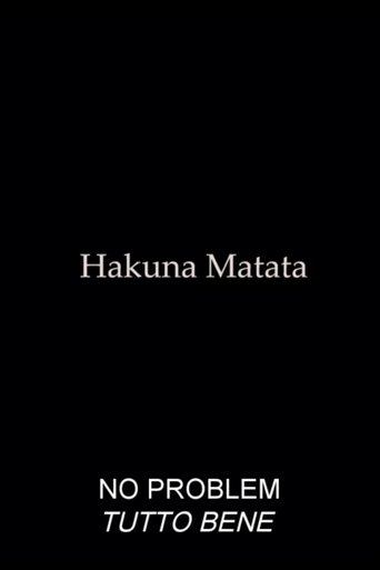 Poster of Hakuna Matata