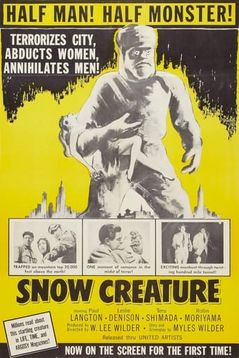 Poster of The Snow Creature