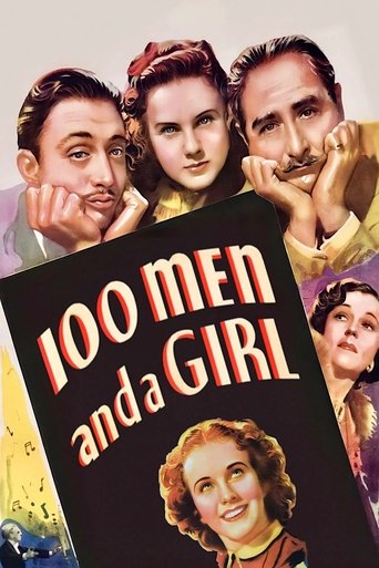 Poster of One Hundred Men and a Girl