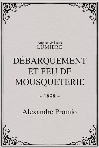 Poster of Débarquement et feu de mousqueterie