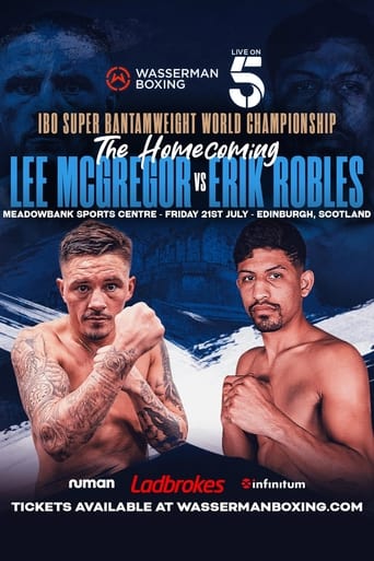 Poster of Lee McGregor vs. Erik Robles