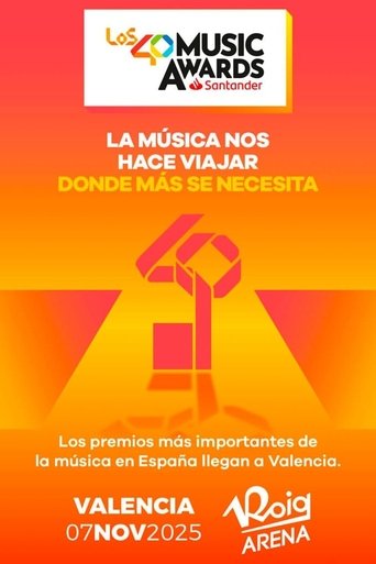 Poster of LOS40 Music Awards