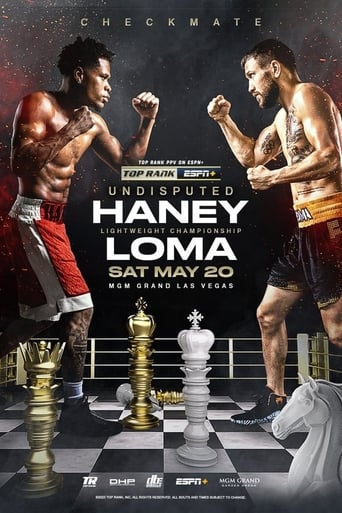 Poster of Blood, Sweat & Tears: Haney vs. Lomachenko